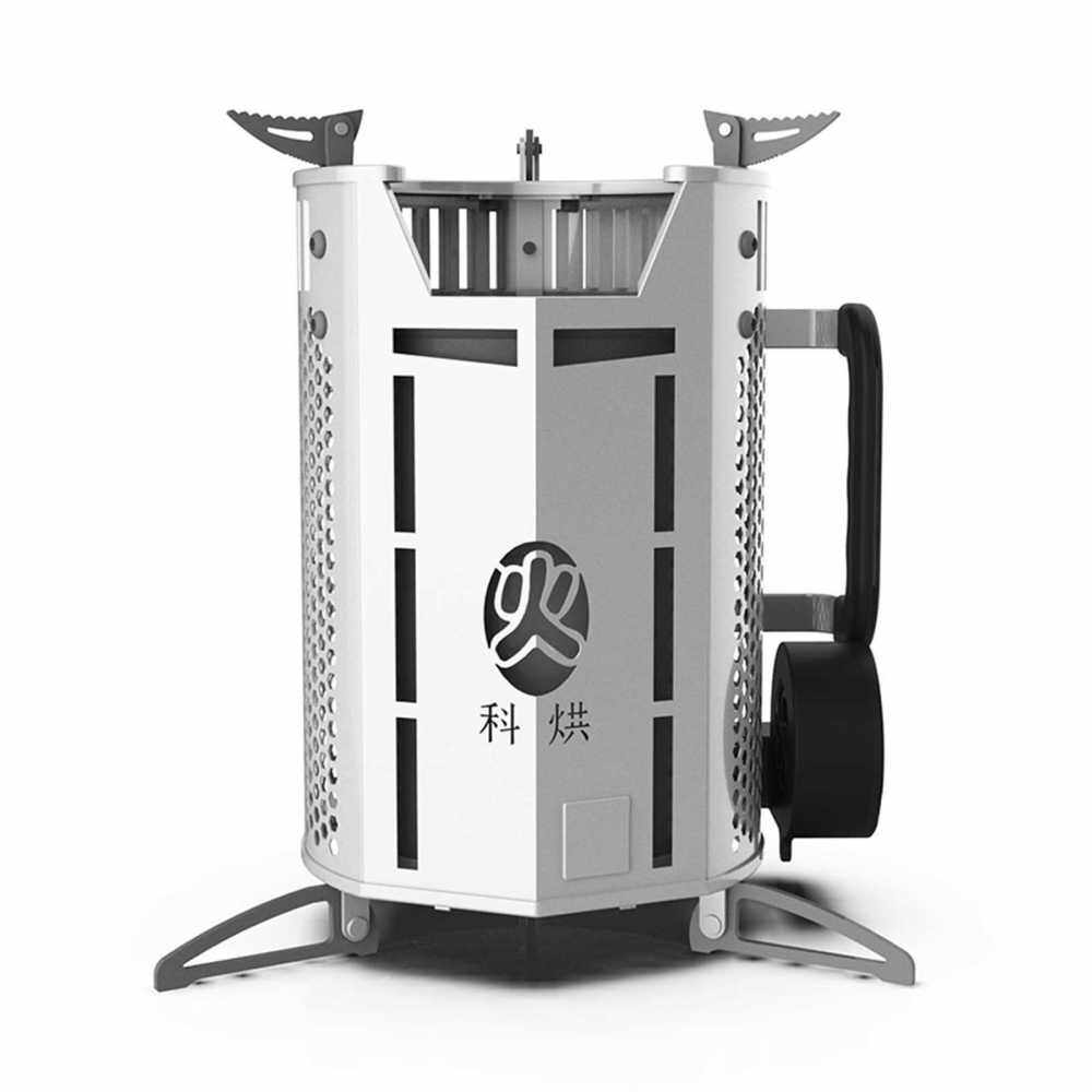 Outdoor Camping Wood Stove Portable Stainless Steel Stove High Power