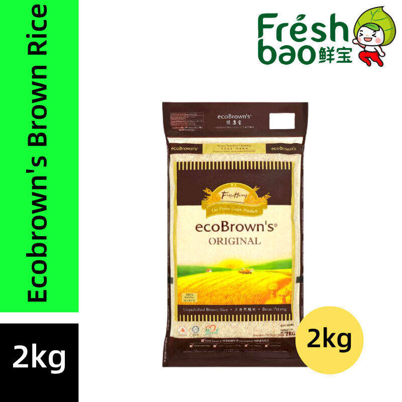 Beras Perang Eco Brown / 10 Khasiat Serbuk Beras Perang Brown Rice