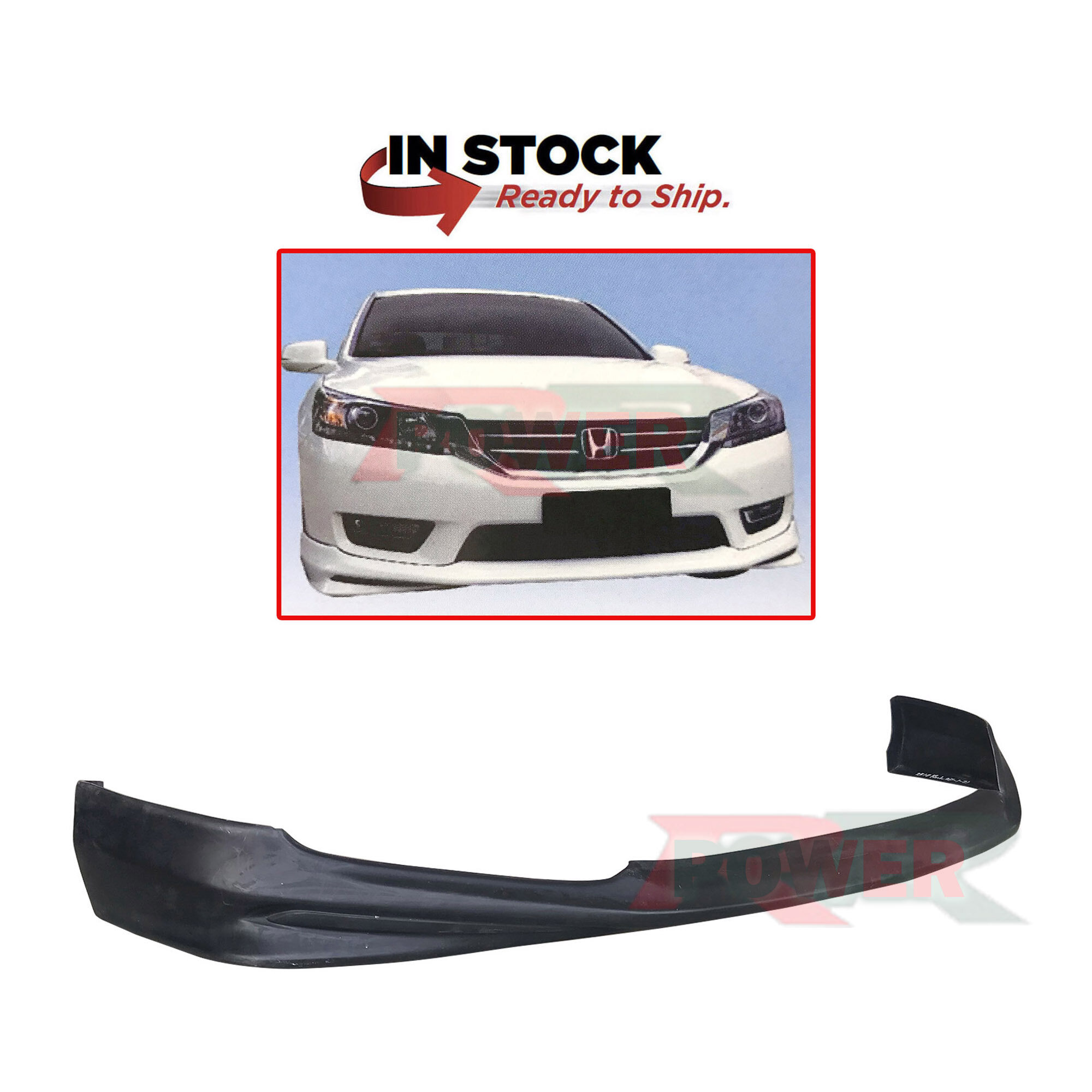 Honda Accord Ninth Generation (2014) MDL Style Front Skirt Skirting