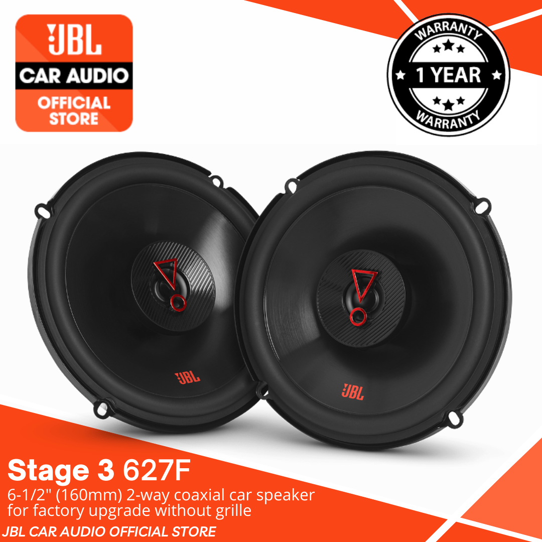 JBL Stage3 627F 6.5" Inch 2Way Speaker (Without Grille) Lazada