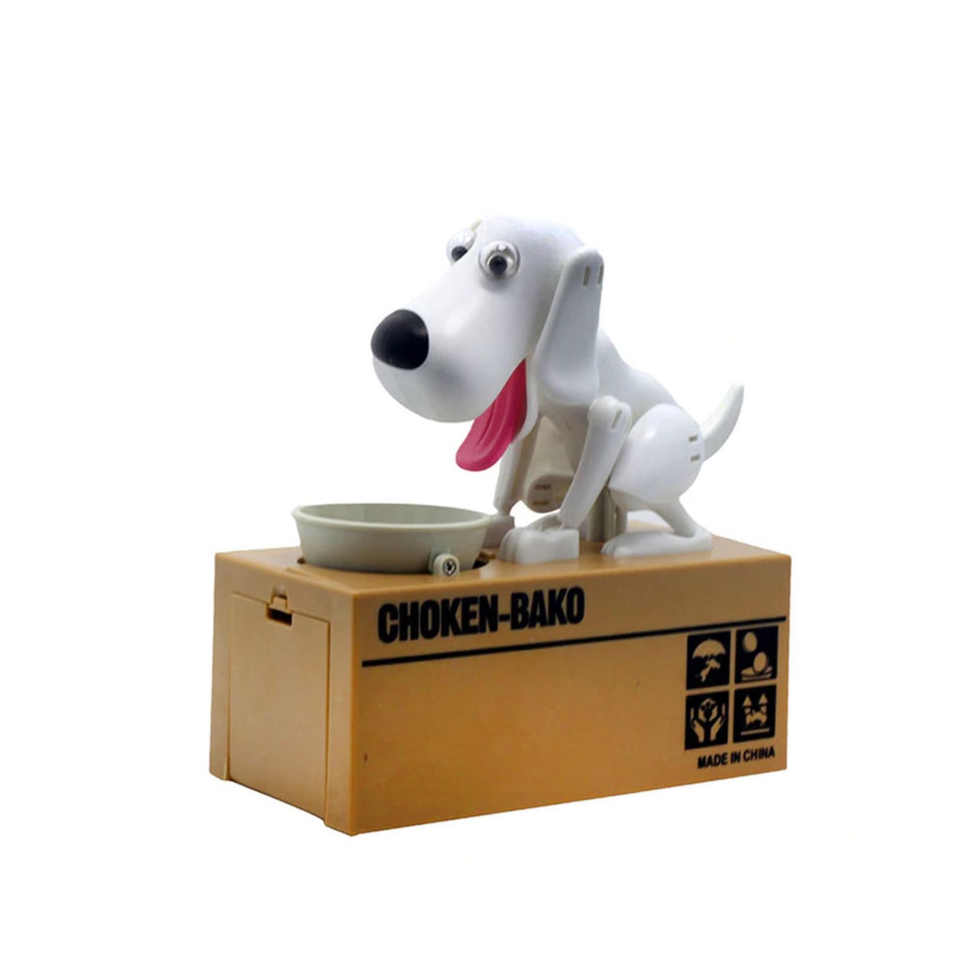 Spardosen NEW Choken Hungry Eating Dog Coin Bank Saving