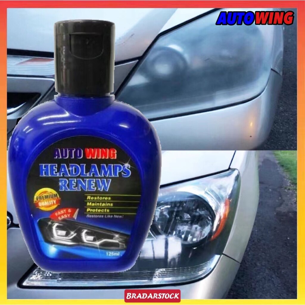 polish lampu kereta diy Stephanie Hardacre