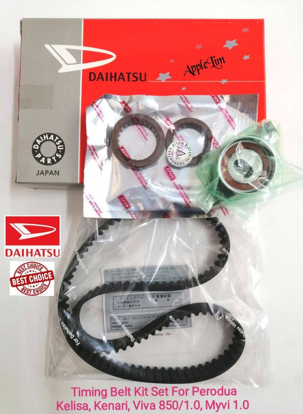 Timing Belt Kit Set Perodua Kenari, Kelisa 1.0, Myvi 1.0, Viva 850, 1.0