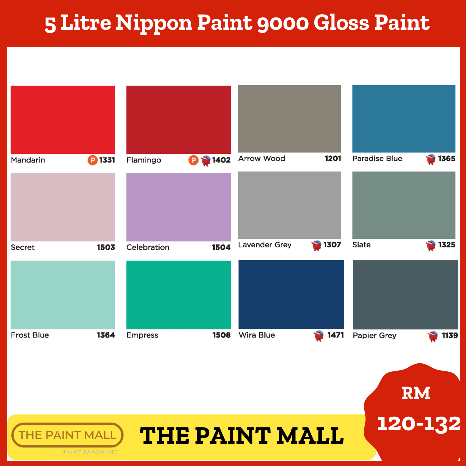 nippon 9000 gloss finish