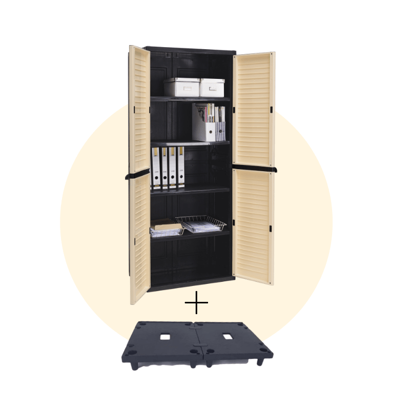 Alora Furniture OPTIMUS Waterproof Premium Plastic Large File Storage