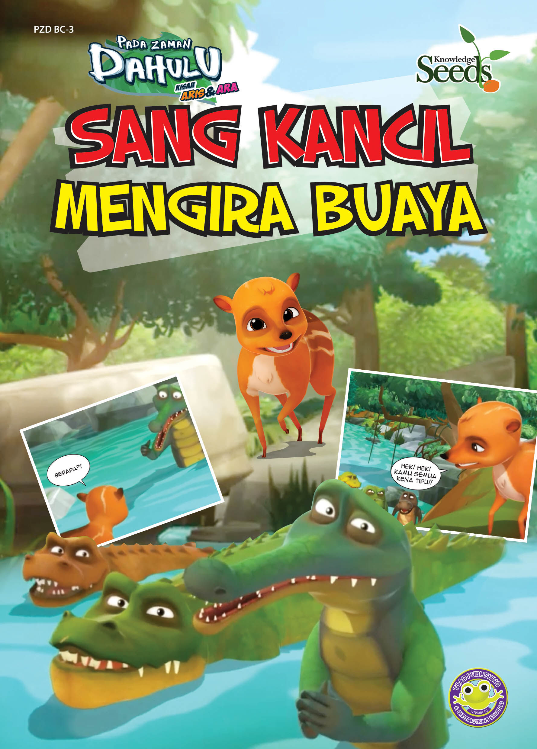 Buku Cerita Sang Kancil Mengira Buaya