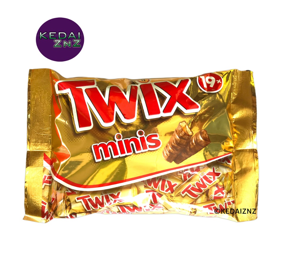 Chocolate Twix Minis Bag 333G Coklat