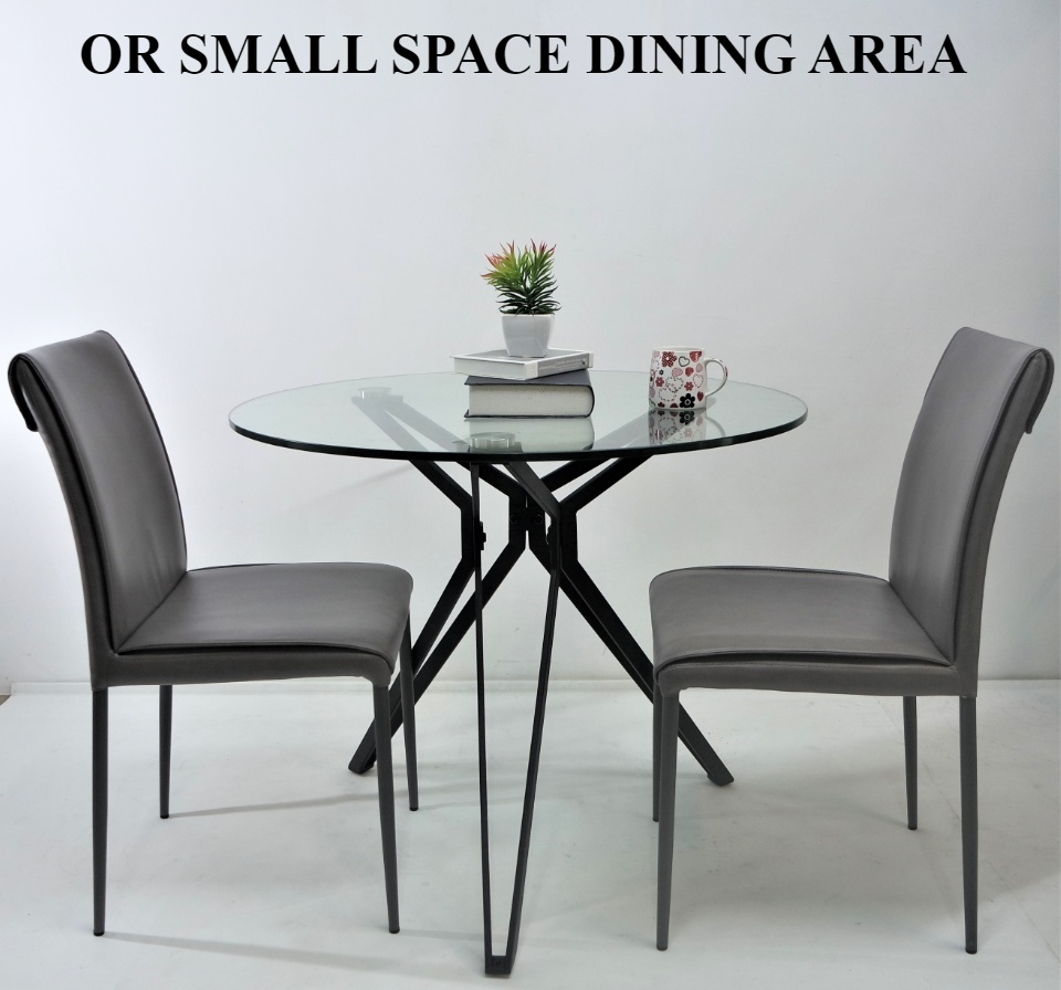 ROUND GLASS TABLE FRM5113A