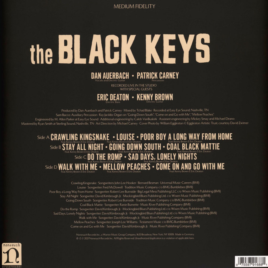 The Black Keys Delta Kream black vinyl 2LP MyVinyl
