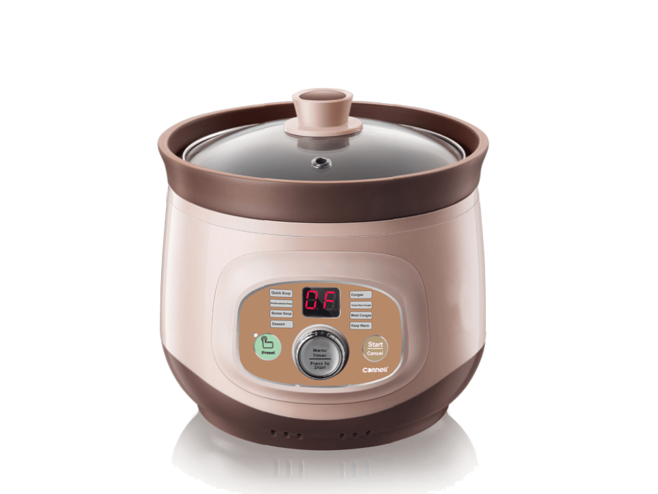 CSCE20PC 2 Litre Purple Clay Digital Slow Cooker Cornell Appliances