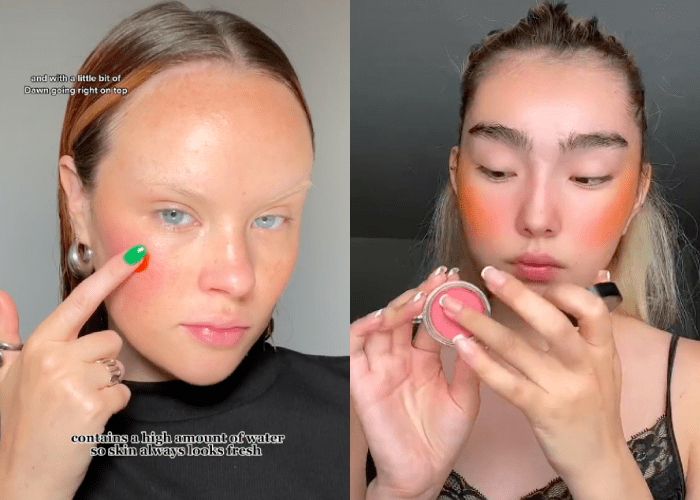 This “aura blush” trend will give you a next level, mystical glow