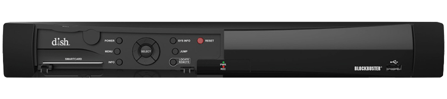 DISH NETWORK HOPPER WITH SLING HDDVR with 40.0 UHF 2G REMOTE
