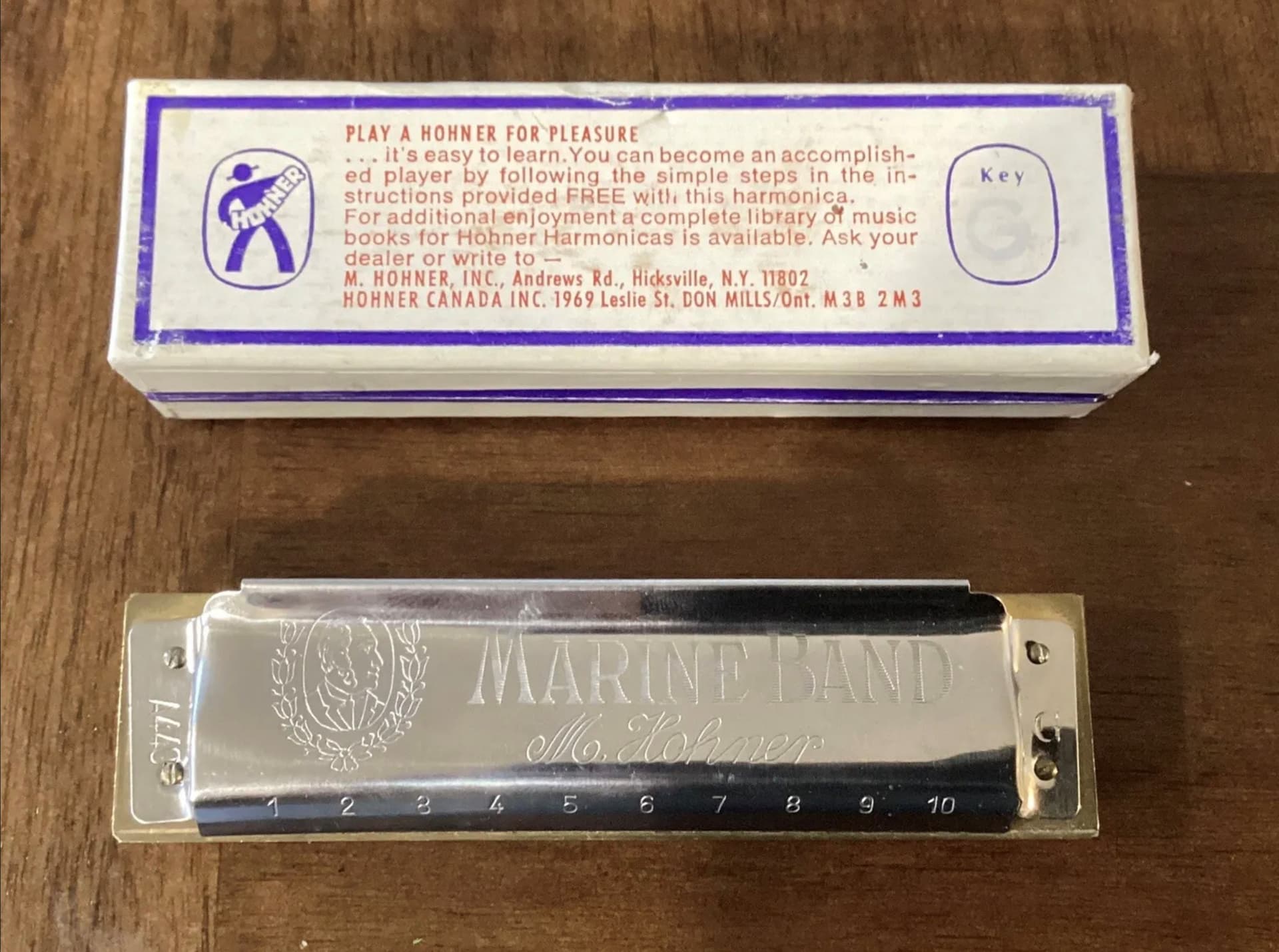 Identify when a Harmonica was made? General Harmonica HOHNER