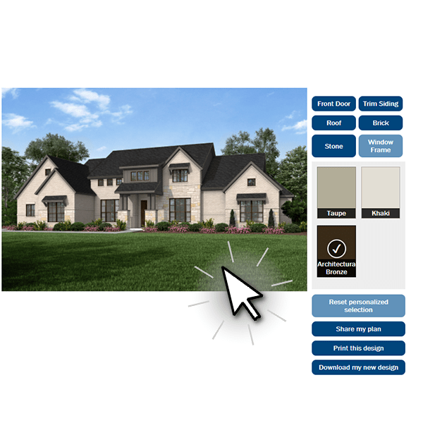 View Our Exterior Visualizer John Houston Homes