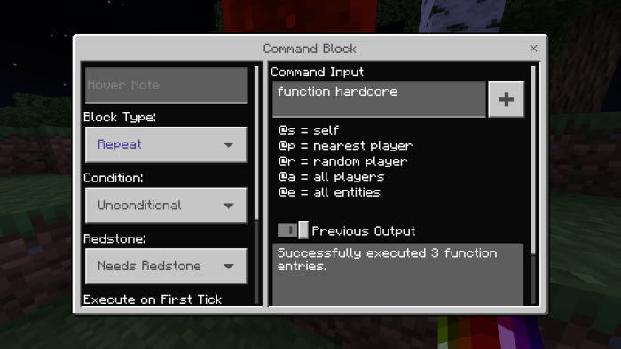 MCPE/Bedrock Hardcore Mode Minecraft Addons MCBedrock Forum