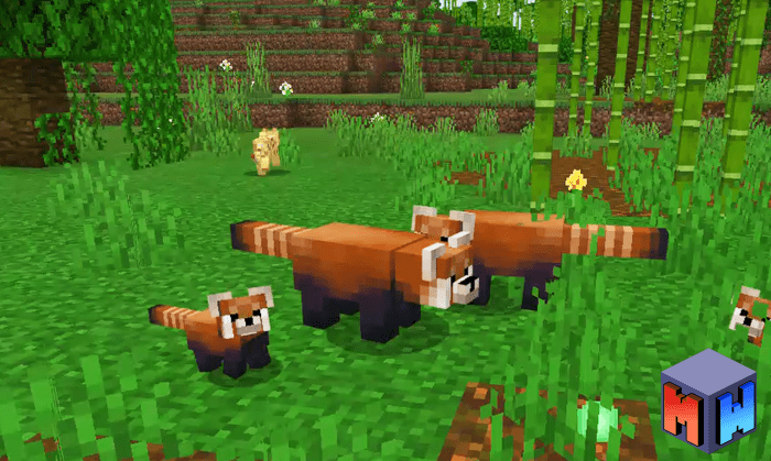 MCPE/Bedrock Red Panda AddOn Minecraft Addons MCBedrock Forum