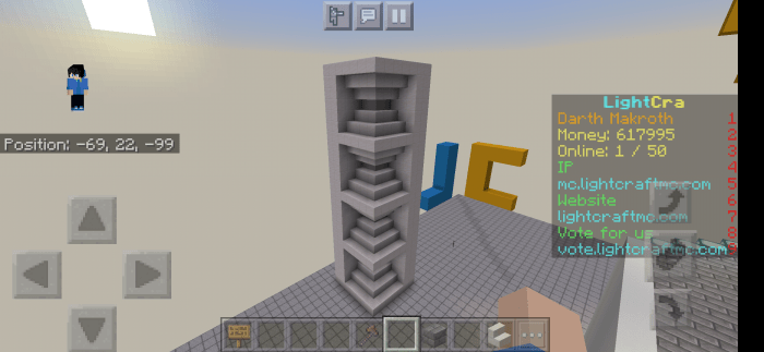 MCPE/Bedrock LightCraft Server Minecraft Bedrock Servers MCBedrock