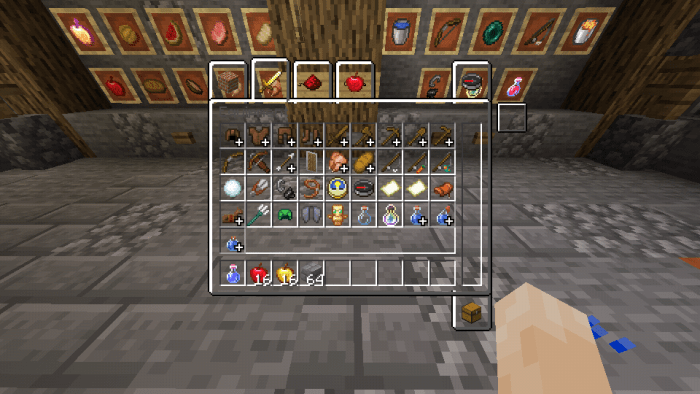 MCPE/Bedrock Clear / Clean Java Inventory UI 16×16 MCBedrock Forum