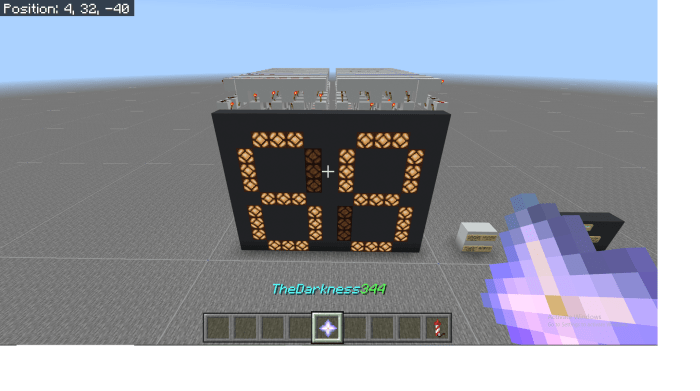 Binary Coded Decimal Display Driver! Minecraft PE Maps