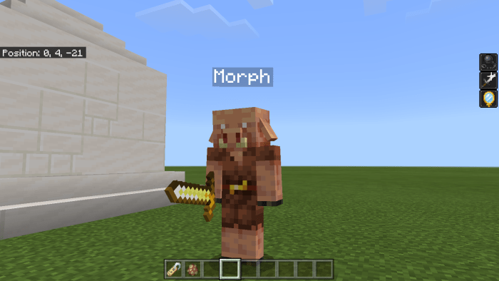 Morph System Blocks) Minecraft PE Maps