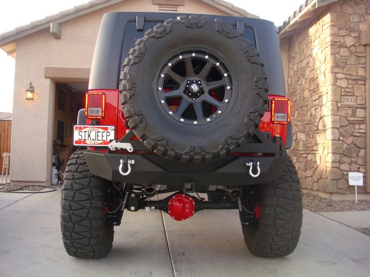 Teraflex Dana 44 HD Differential covers The top