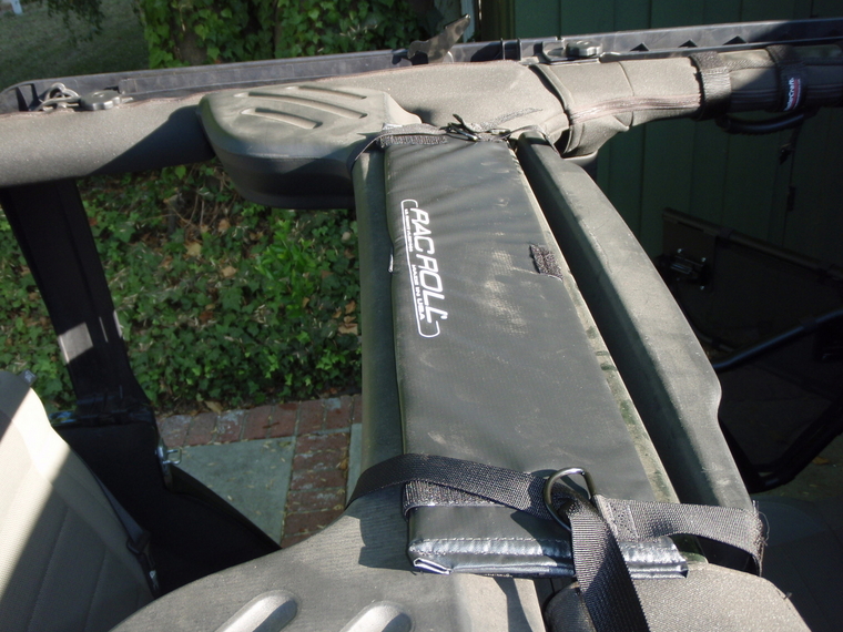 Surfboard on Jeep How to.... Pics! The top