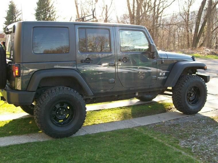 Steel wheels for jeep jk