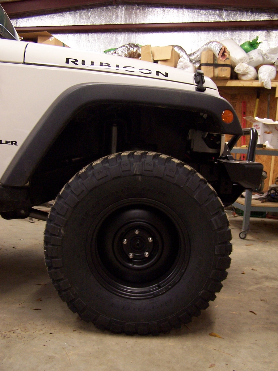 Steel wheels for jeep jk