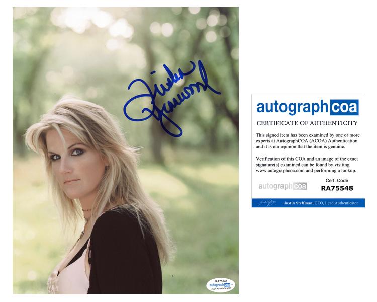 Trisha Yearwood "Jasper County" AUTOGRAPH Signed 8x10 Photo ACOA eBay