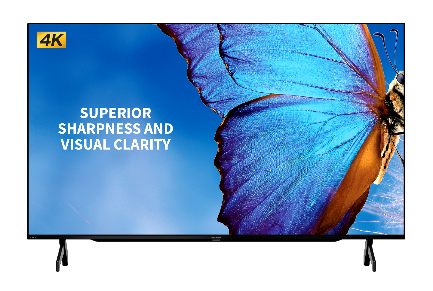 Sharp 55" Led Lcd Tv 4TC55FK1X (4K UHD, Google TV, Ultra Charity Display)