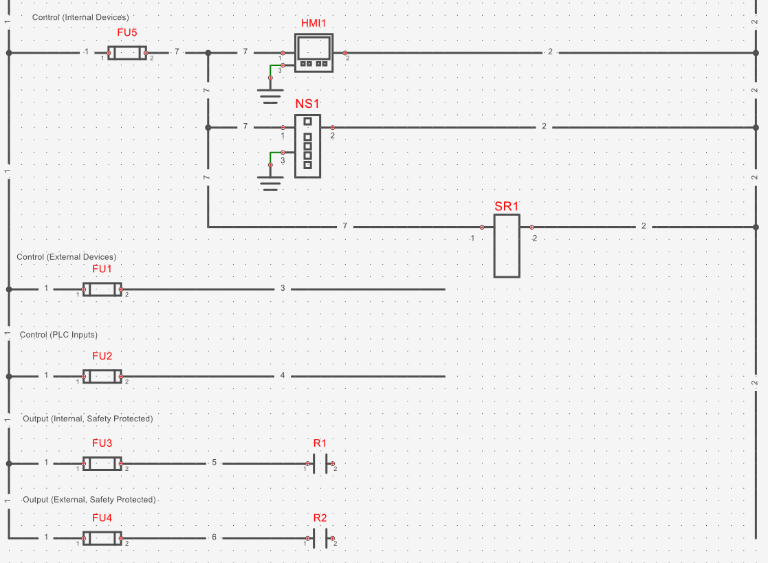 Safety RelayDealing with Multiple NO Relay Contacts SkyCAD