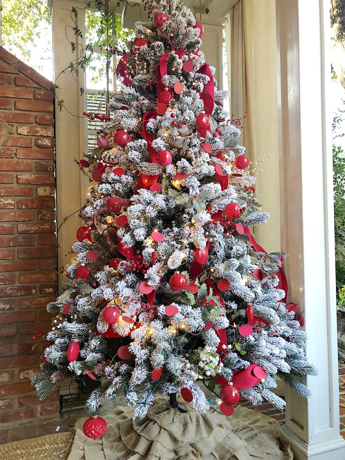 The christmas tree is one of the oldest traditions of this festival. Decorated Christmas Trees
