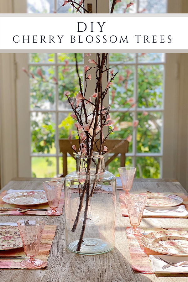 Cherry Blossom Branches DIY MY 100 YEAR OLD HOME