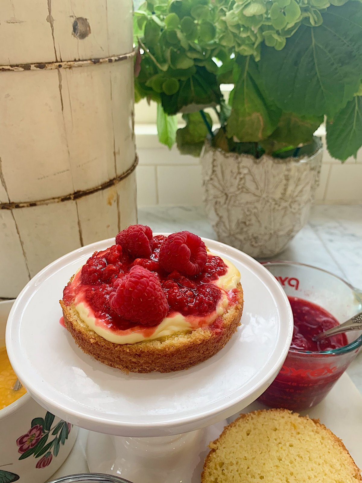 Raspberry Olive Oil Cake Recipe MY 100 YEAR OLD HOME