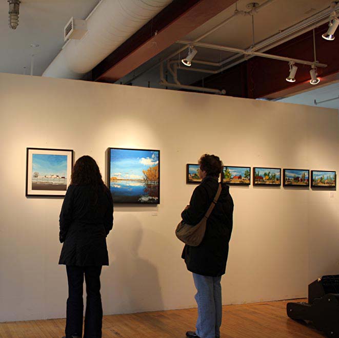 2012 Solo Art Exhibition, “Winnipeg through Open Doors”, St. Norbert