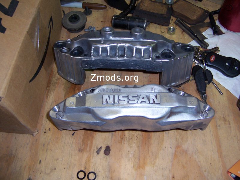 How to Rebuild (Z32) 300ZX Calipers