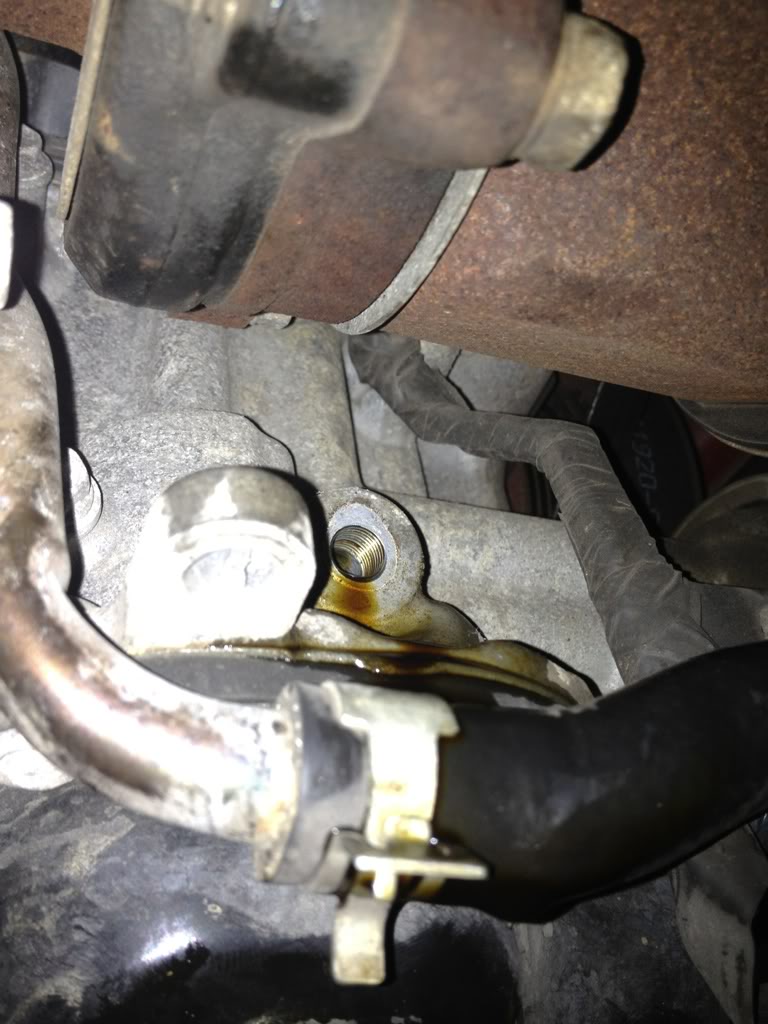 Changing Oil Sending Unit on Altima SER