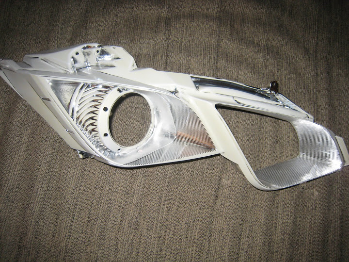 How to Paint Headlight Housing on 7thgen Maxima