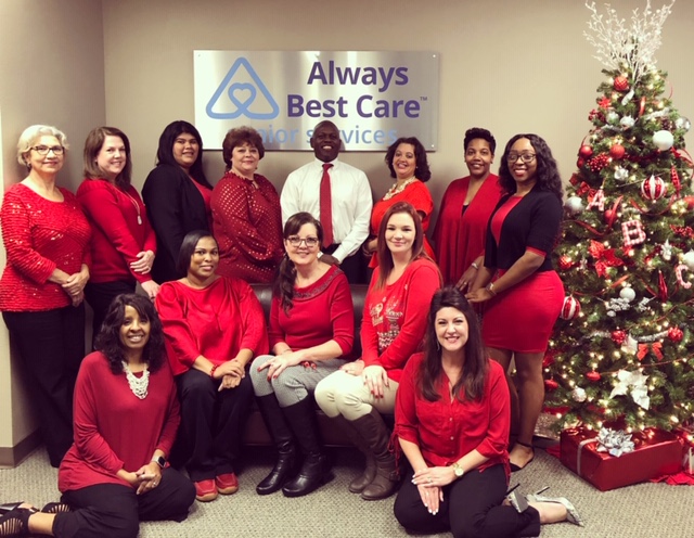 Always Best Care Dallas Holiday Photo 2018 My ABC Community