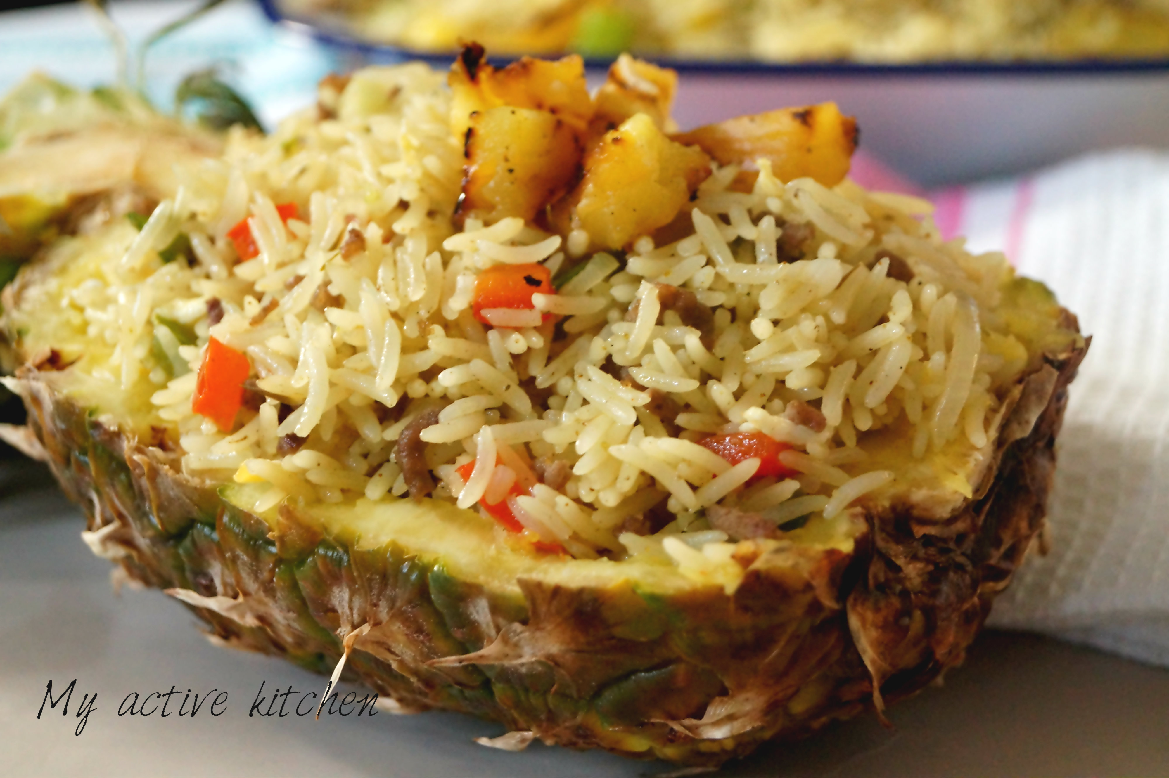 Pineapple Egg Fried rice My Active Kitchen