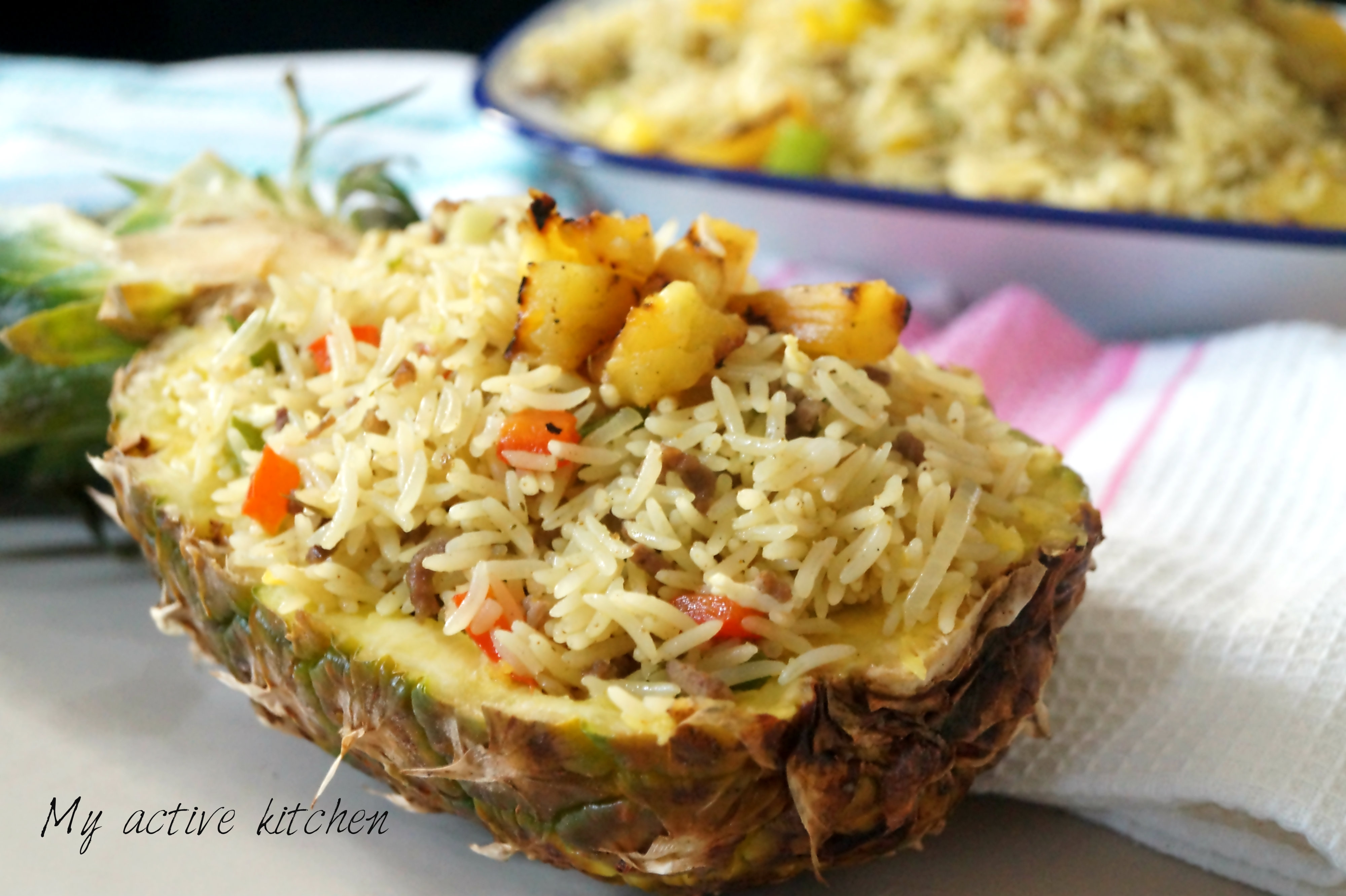 Pineapple Egg Fried rice My Active Kitchen