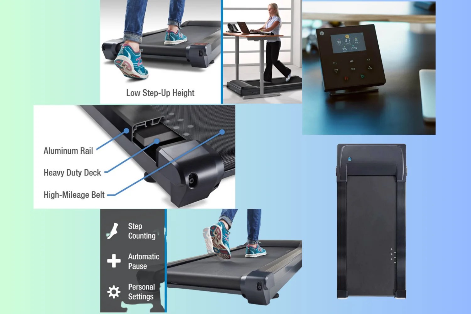 LifeSpan Fitness TR5000 Treadmill- Revitalize Your Workspace
