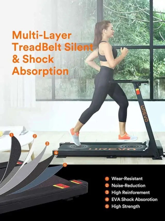 Is UREVO Foldable Treadmill With A 5 Layered Track Good?