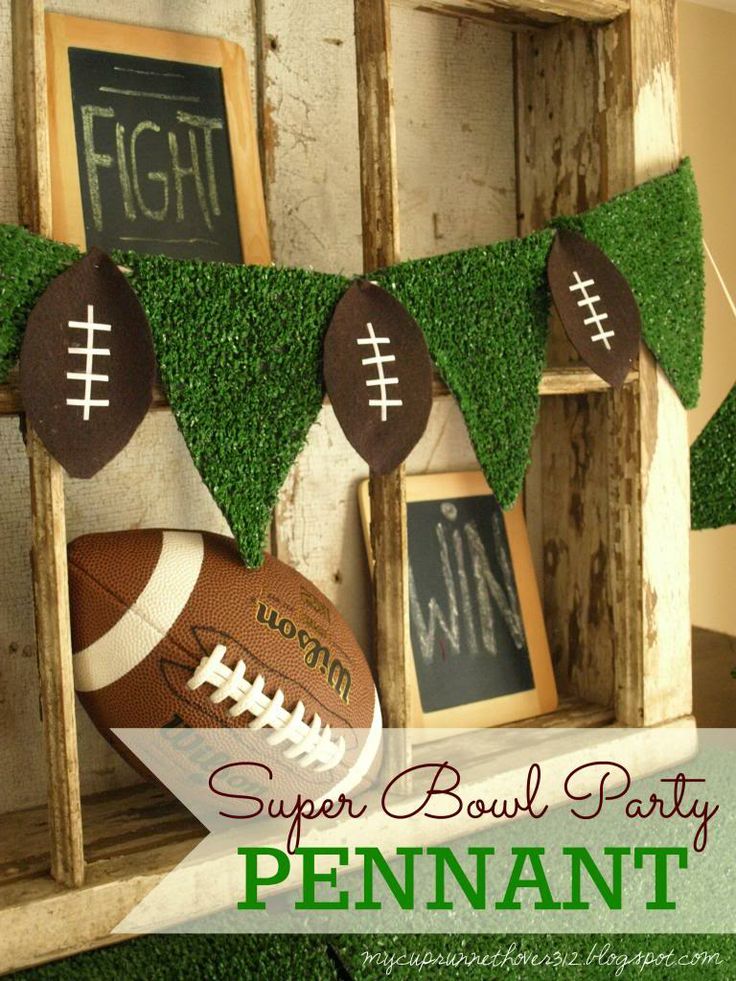 MindBlowing DIY Super Bowl Decorations That All Football Fans Will