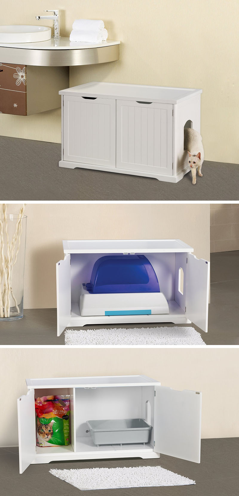 12 Creative Ideas For Hiding Kitty Litter Box That Are So