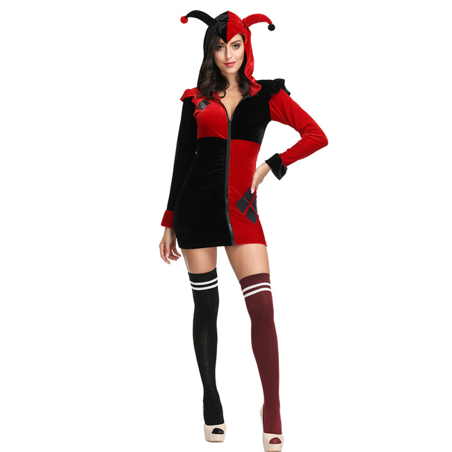 Womens Clown Costumes Outfit MYanimec