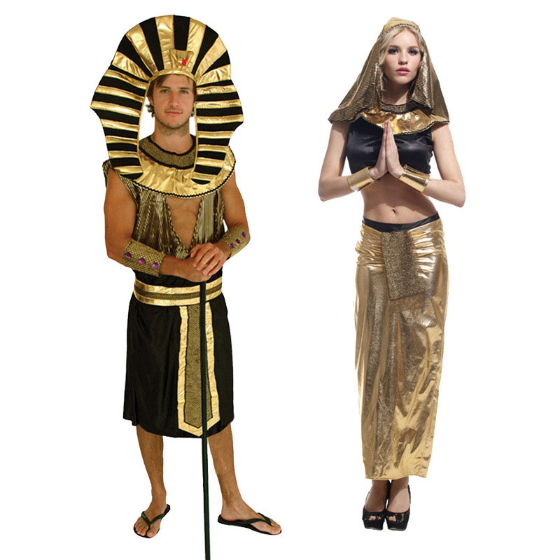 Ault Ancient Egyptian Cosplay Set Couples Halloween Costumes MYanimec