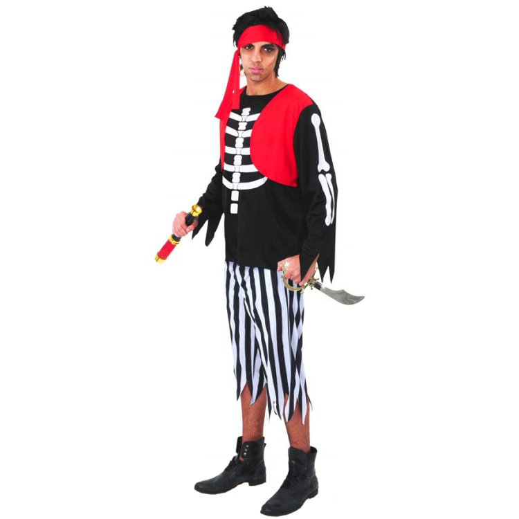 Men Pirate Halloween Costume Party Outfit MYanimec
