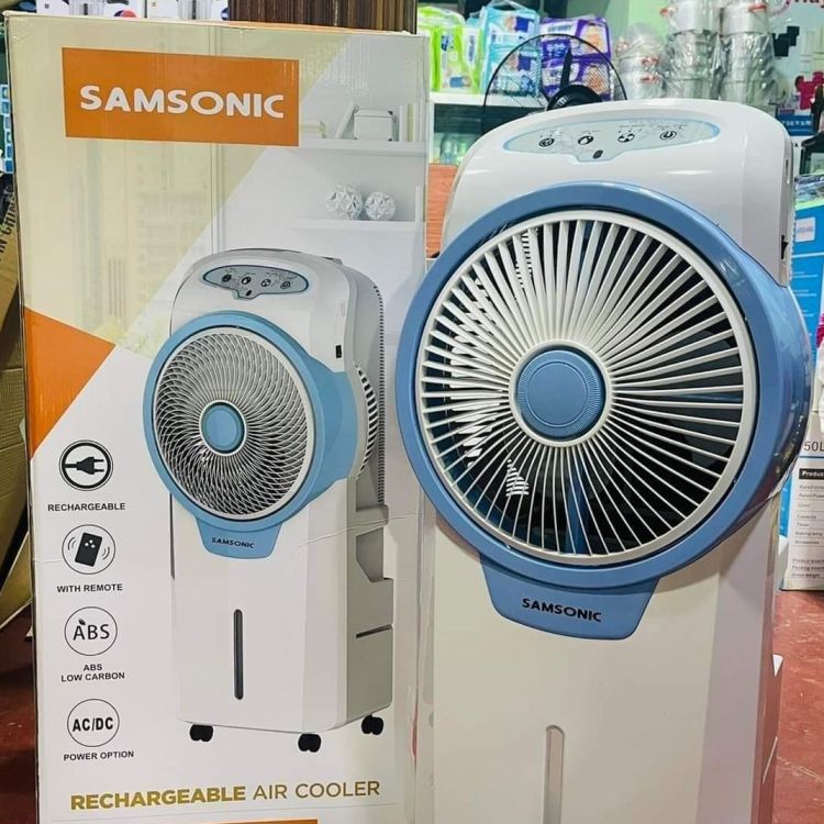 အိမ်သုံးပစ္စည်းများ samsonic battery air cooler Price in Myanmar