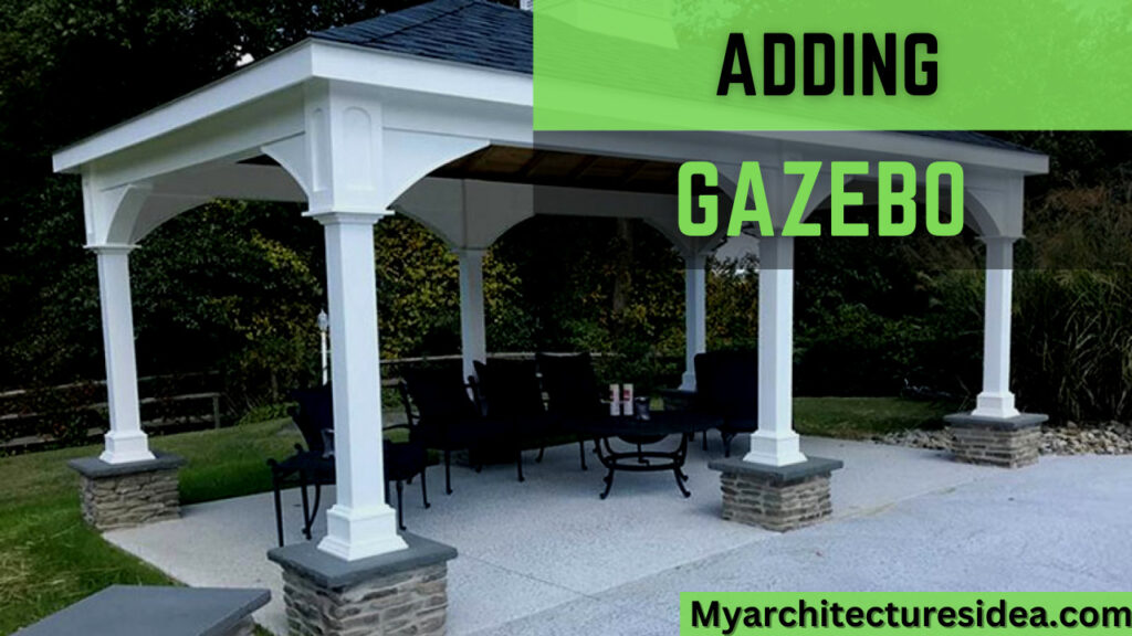 9+ Modern Concrete Patio Ideas on a Budget Stamped Backyard